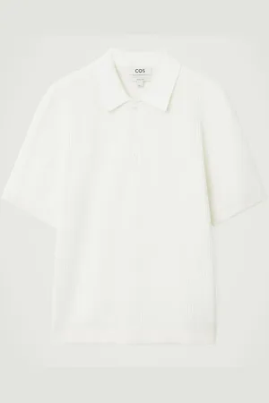 COS Polo De Punto Texturizado