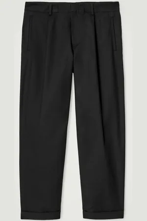 COS Pantalón De Algodón Con Dobladillos Enrollados