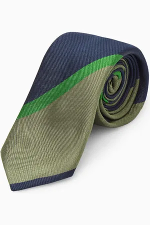 COS Corbata A Rayas De Pura Seda