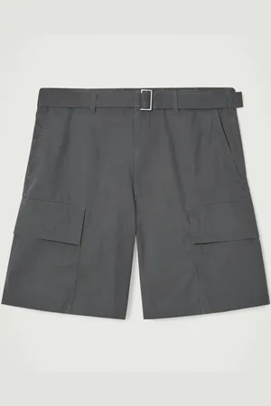 COS Pantalón Corto Cargo Con Cinturón