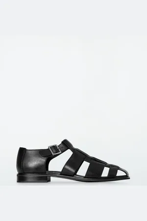 COS Sandalias Cangrejeras De Piel