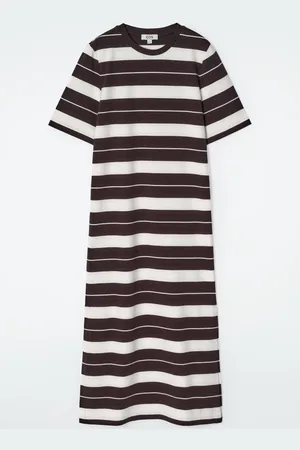 COS Vestido-Camiseta Midi De Algodón