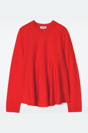 COS Jersey En Trapecio De Lana Merino
