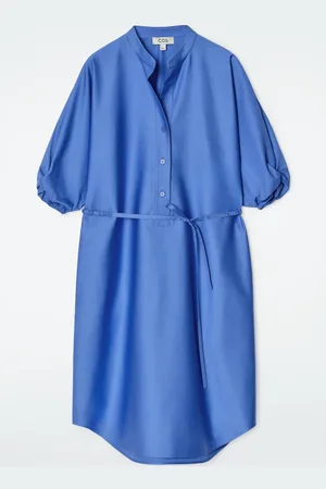 COS Vestido Camisero Midi Con Cinturón