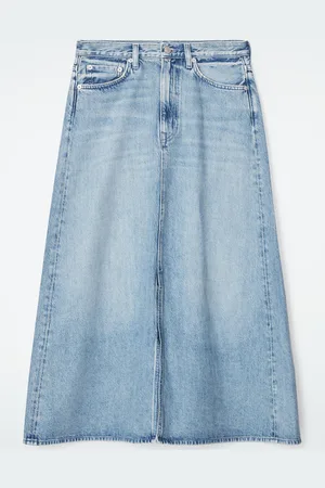 COS Falda Denim Midi Evasé