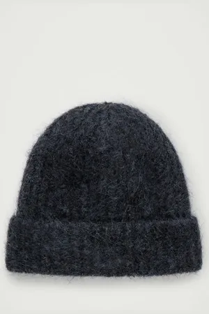 COS Gorro Beanie En Canalé De Mezcla De Mohair