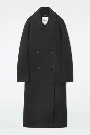 COS Abrigo De Lana Oversize De Doble Botonadura