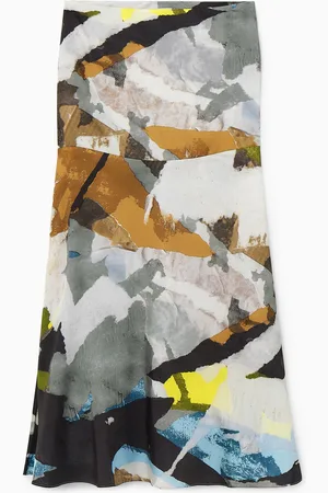 COS Maxifalda Acampanada Estampada