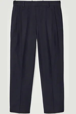 COS Pantalones De Pinzas De Algodón Tapered Fit