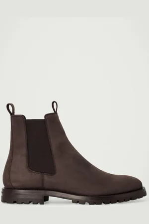 COS Botas Chelsea De Piel Nobuk
