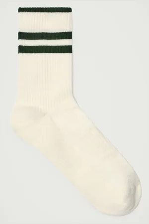 COS Calcetines Deportivos De Rayas