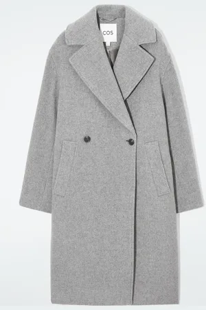 COS Abrigo De Lana Oversize De Doble Botonadura