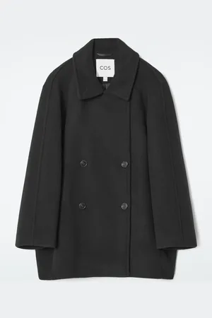 COS Chaquetón De Lana Oversized De Doble Botonadura