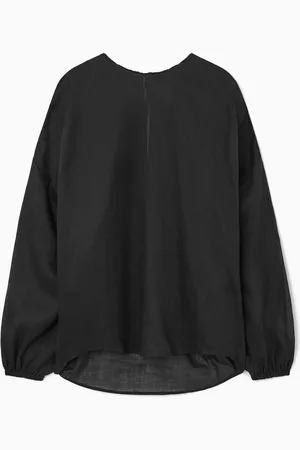 COS Blusa De Ramio Anudada Atrás