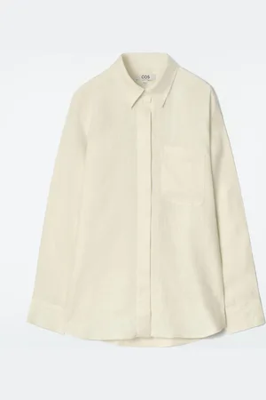 COS Camisa De Lino Oversize in