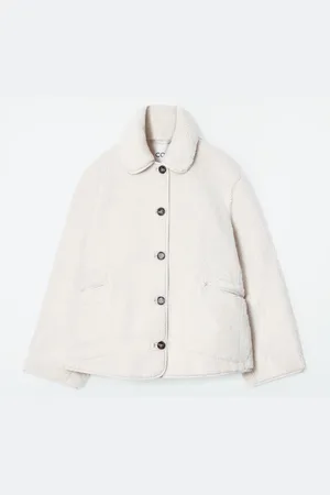 COS Chaqueta De Borreguito Con Cuello
