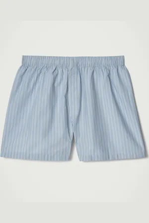 COS Pantalones Cortos Boxer A Rayas