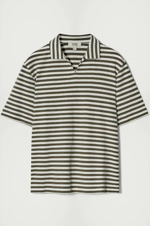 COS Polo De Rayas Con Cuello Abierto