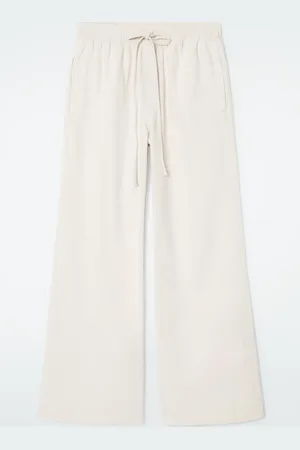 COS Pantalones Denim Fluidos De Pernera Ancha