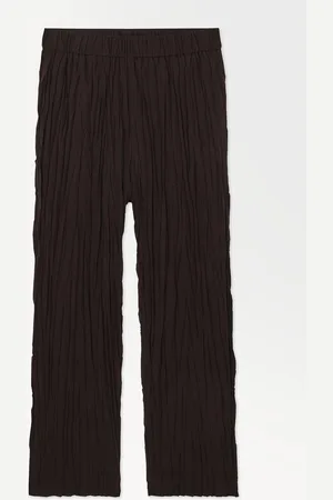 COS The Crinkled Barrelleg Trousers in