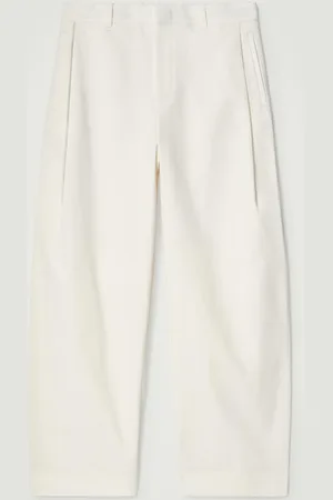 COS Pantalón De Pernera Ancha De Algodón Plisado