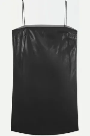 COS The Squareneck Voile Mini Dress