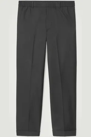 COS Pantalones Rectos De Mezcla De Lana
