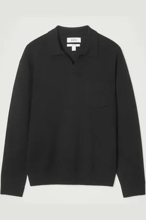 COS Polo De Lana De Manga Larga