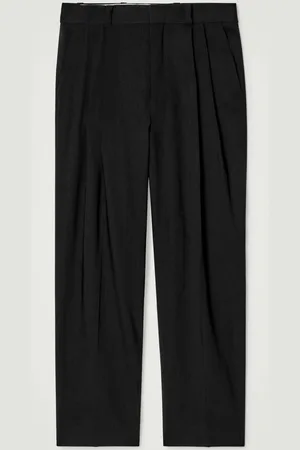 COS Pantalón Ancho En Mezcla De Lino