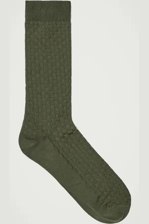 COS Calcetines De Sastrería De Cuadros Tejidos