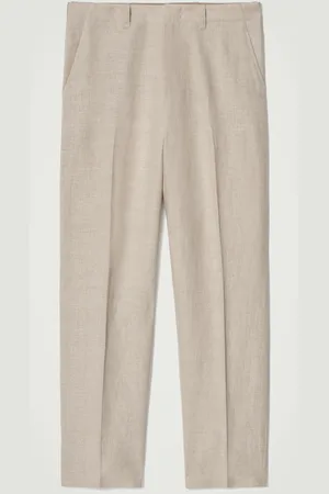 COS Pantalón Tapered-Fit De Lino in
