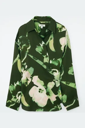 COS Camisa Envolvente Oversize