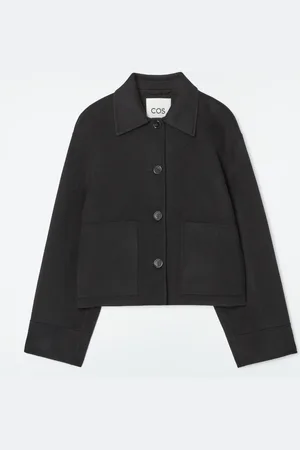 COS Chaqueta Boxy De Lana De Doble Faz