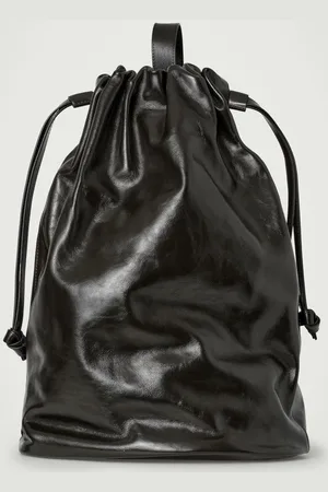 COS Mochila De Piel Con Ajuste De Cordón