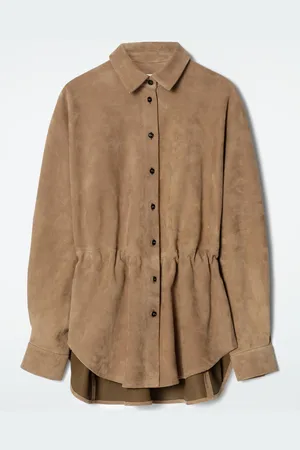 COS Camisa De Ante Con Cintura Fruncida