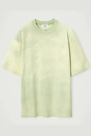 COS Camiseta Oversize Algodón Lavada Al Ácido
