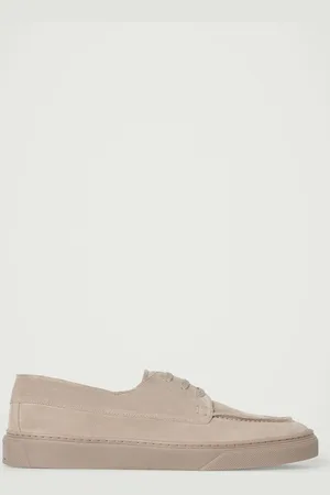 COS Zapatillas Estilo Náuti De Ante