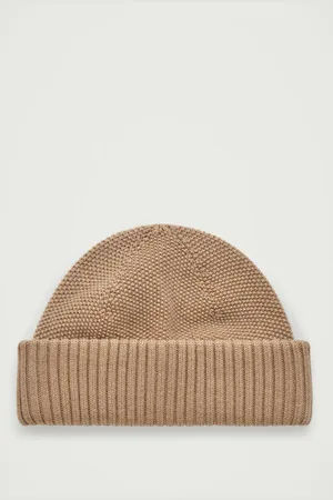 COS Gorro Beanie De Lana Con Textura