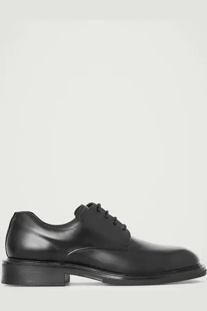 COS Zapatos Derby De Piel Con Puntera Cuadrada