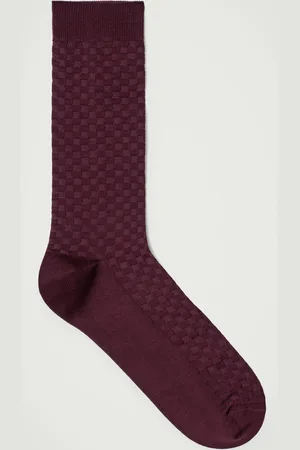 COS Calcetines De Sastrería De Cuadros Tejidos