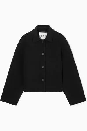 COS Chaqueta Boxy De Lana De Doble Faz