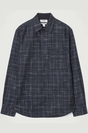 COS Sobrecamisa De Lana A Cuadros Relaxed Fit