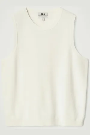 COS Camiseta De Tirantes De Punto Con Textura