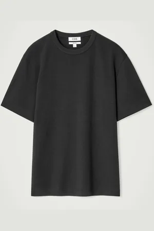 COS Camiseta De Algodón Con Cuello Redondo