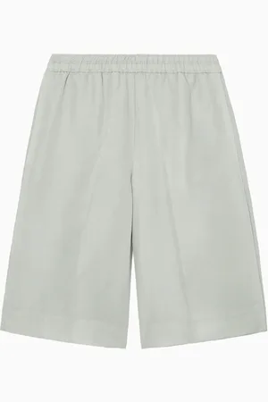 COS Elasticated Linenblend Bermuda Shorts in