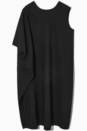 COS Asymmetricsleeve Midi Dress
