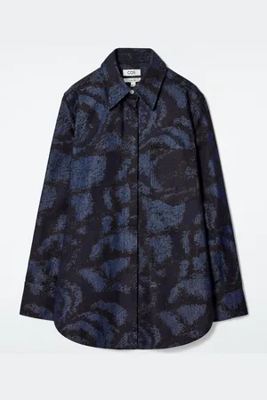 COS Camisa Vaquera Jacquard Regular Fit