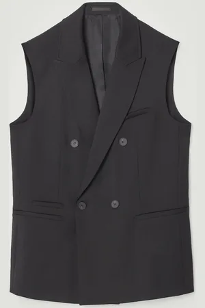 COS Blazer Cruzado Sin Mangas