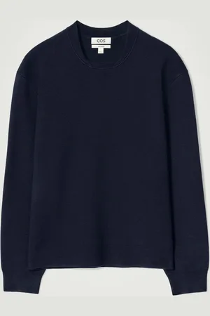 COS Jersey Punto De Doble Faz Cuello Bomber