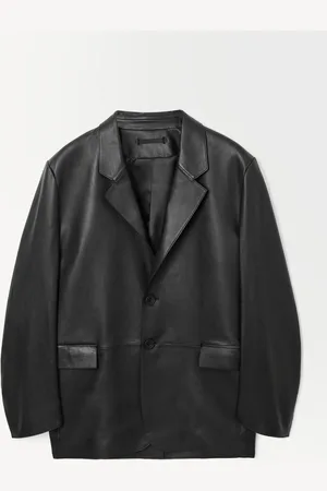 COS Blazer De Piel De Botonadura Sencilla